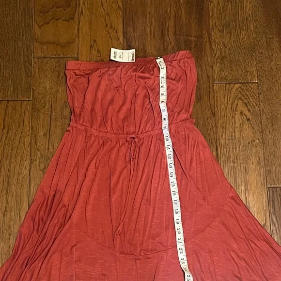 Rolla Coster Orange Tube Top Short Dress - Picture 2 of 4